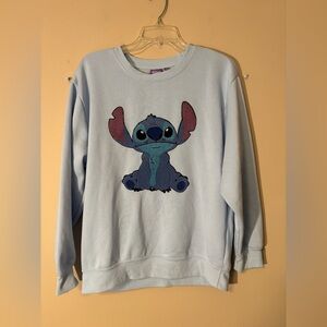 Disney Stitch Light Blue Sweatshirt